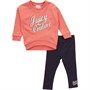 Juicy Couture Girls Sweatshirt And Legging Set Georgia Peach