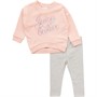 Juicy Couture Girls Sweatshirt And Leggings Set Strawberry Cream