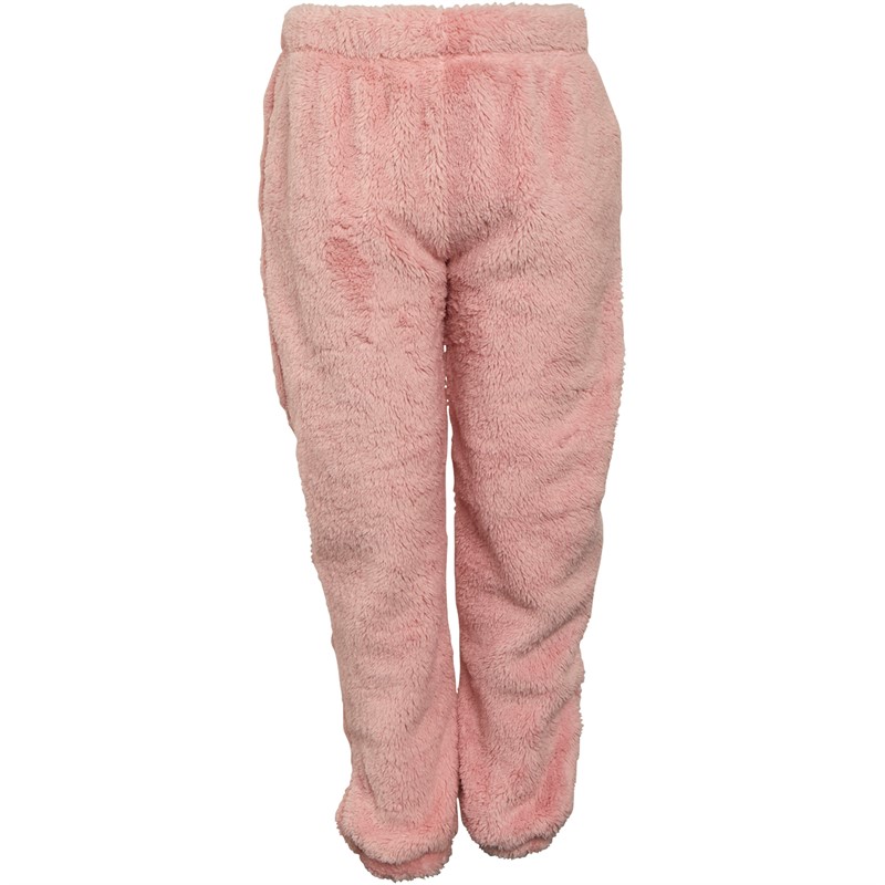 Juicy Couture Girls Teddy Fleece Lounge Set Almond Blossom