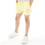 Juicy Couture Girls Velour Shorts Yellow Pear