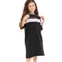 Juicy Couture Girls Colour Block Sweat Dress Black