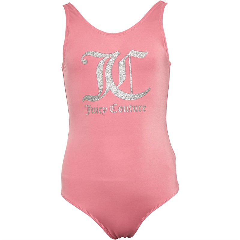 Juicy Couture Girls Swimsuit Pink