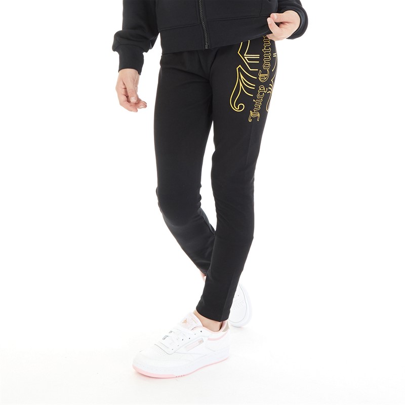 Juicy Couture Girls Leggings Black