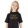 Juicy Couture Girls Oversized Boxy T-Shirt Black