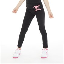 Juicy Couture Girls Leggings Black