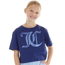 Juicy Couture T-shirt à imprimé Bleu, coupe ample filles