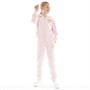 Juicy Couture Girls Velour Heart Logo Tracksuit Almond Blossom