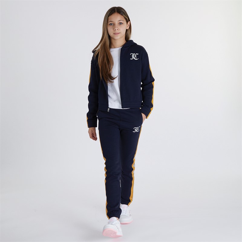 Juicy Couture Mädchen Glitter Stripe Sportanzüge Blau