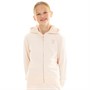 Juicy Couture Girls Diamante Zip Through Hoodie Shell