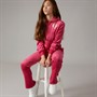 Juicy Couture Girls Velour Zip Through Hoodie And Bootcut Joggers Tracksuit Cherries Jubilee
