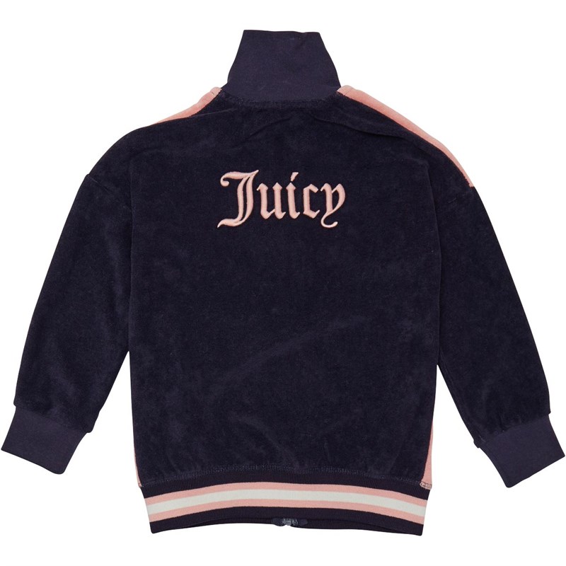 Buy Juicy Couture Girls Micro Terry Track Jacket Regal