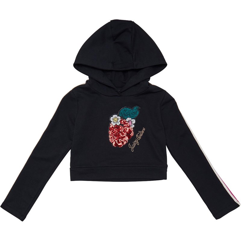 Buy Juicy Couture Girls Berry Hoodie Jet Black