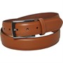 Jeff Banks Mens Joshua Edge Textured Belt Tan