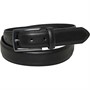 Jeff Banks Mens Joshua Edge Textured Belt Black