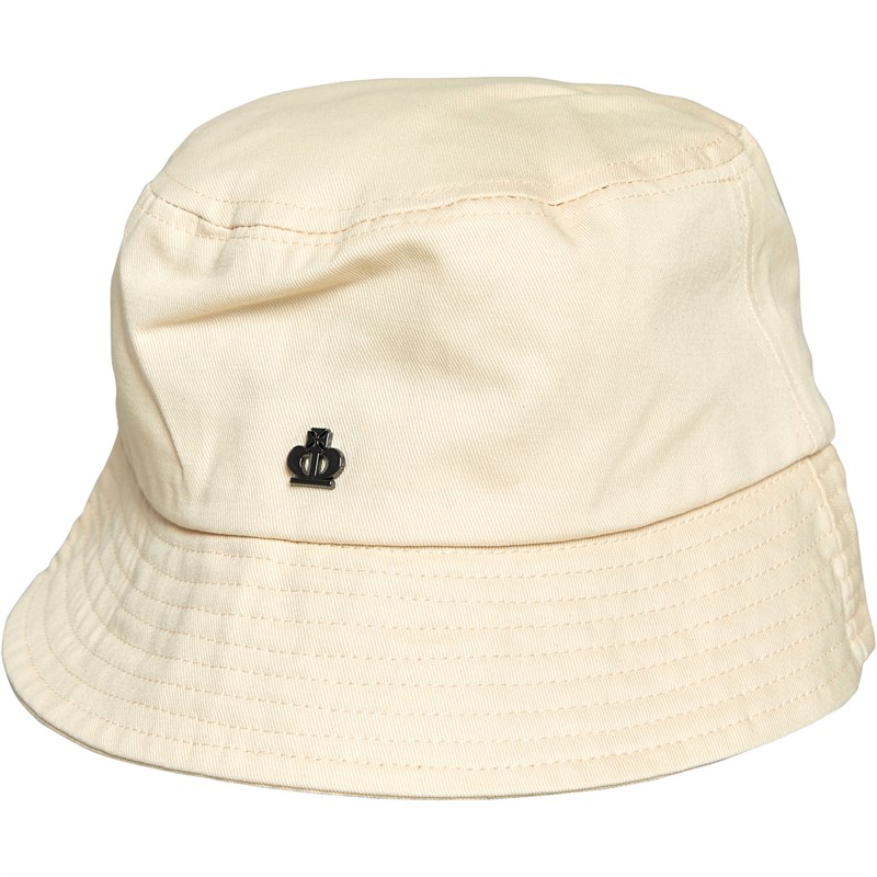 Jeff Banks Mens Melton Bucket Hat Ivory