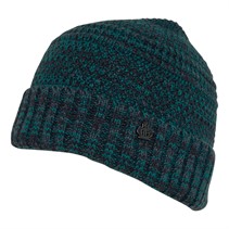 Jeff Banks Mens Melange Textured Beanie Navy
