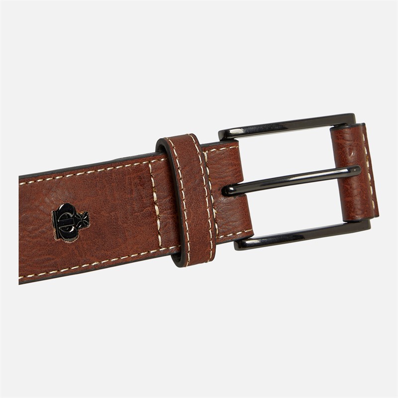 Jeff Banks Mens Odb Jones Belt Brown