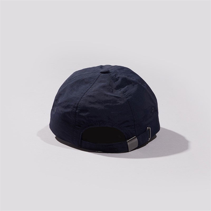 Jeff Banks Mens Rubber Highbuild Print Cap Dark Sapphire/White Dark Sapphire / White