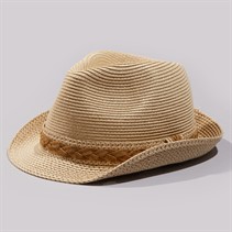 Jeff Banks Mens Straw Hat Natural