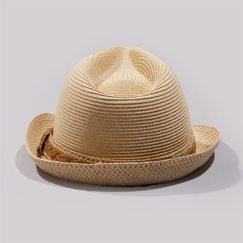 Jeff Banks Mens Straw Hat Natural