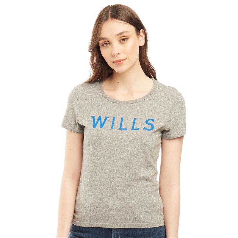 Buy Jack Wills Womens Eccleston Classic TShirt Grey Marl