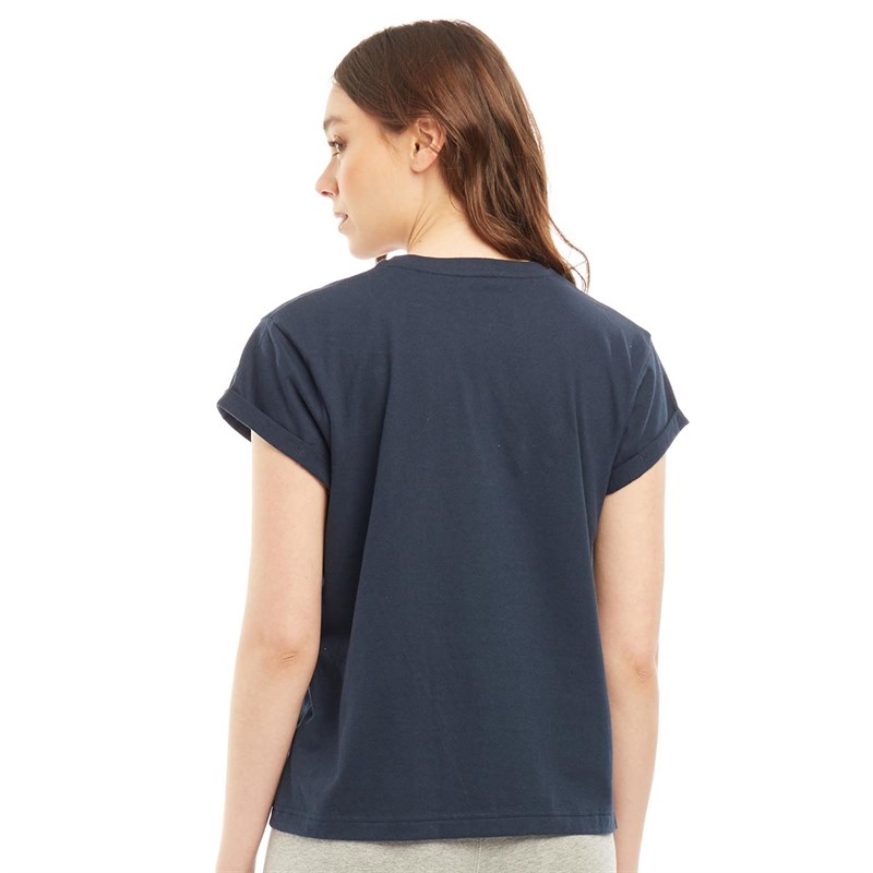 Buy Jack Wills Womens Endmoor Boyfriend TShirt Navy