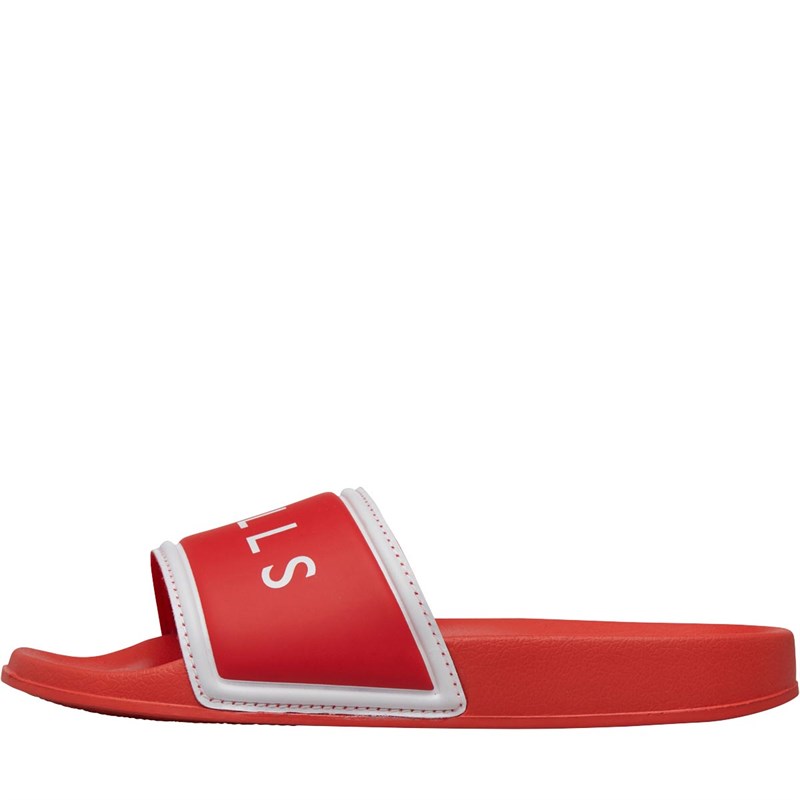 Buy Jack Wills Womens Harvey Sliders Red