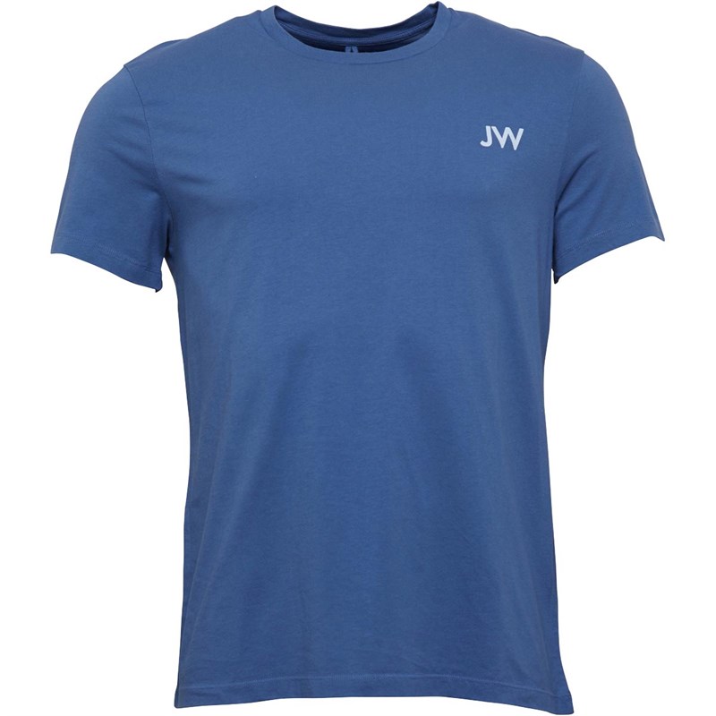 Buy Jack Wills Mens Sandleford JW Printed TShirt Marine