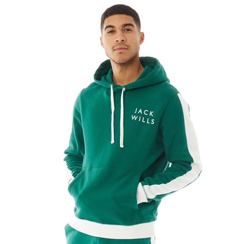 jack wills green hoodie