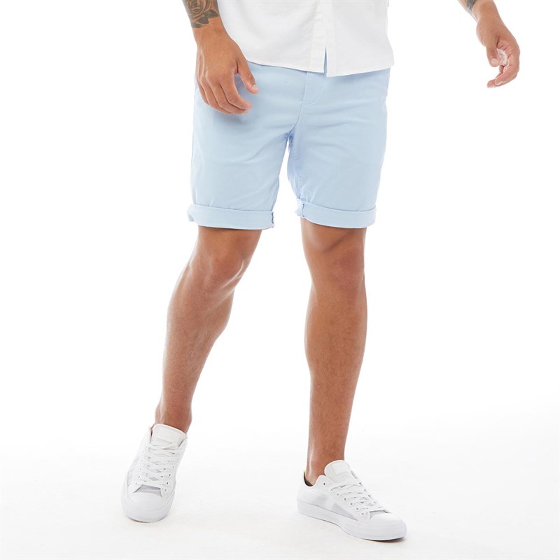 Buy Jack Wills Mens Slim Chino Shorts Pale Blue