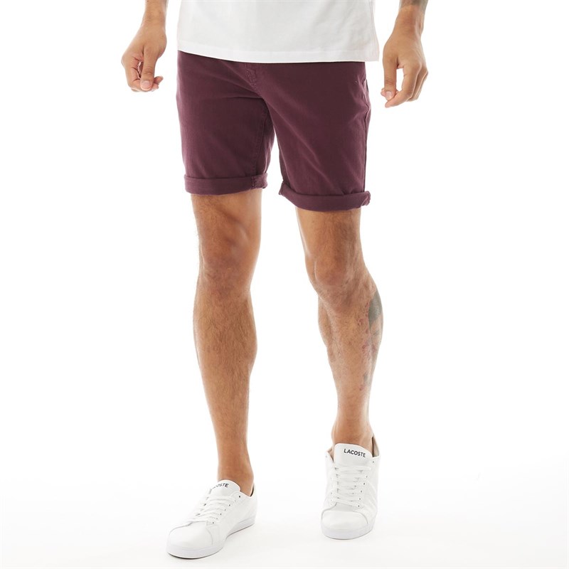 Buy Jack Wills Mens Colwyn Five Pocket Shorts Damson
