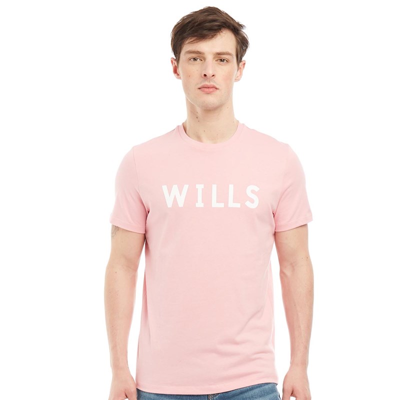 Jack wills pink t shirt Clearance