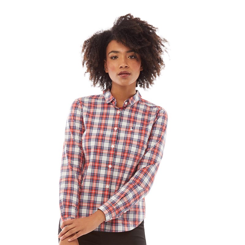 Buy Jack Wills Womens Homefore Check Shirt Red