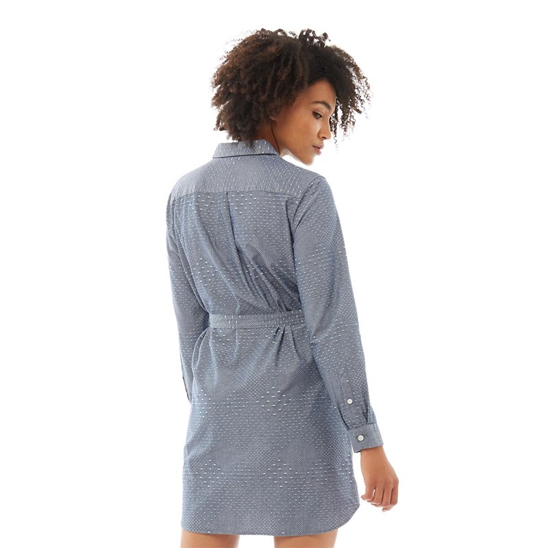 Jack Wills Dames Baysdale Jurk Grijs Blauw