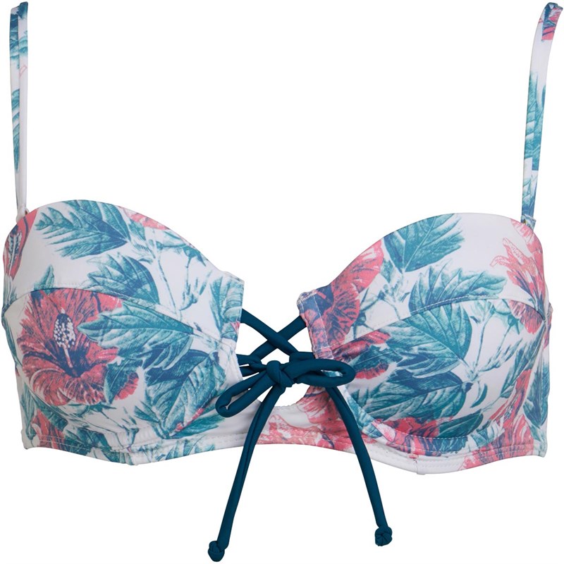 Buy Jack Wills Womens Keens Balcony Bikini Top Pink Floral