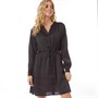Jacqueline De Yong Womens Jdyklara Life Long Sleeve Dress 4 Black