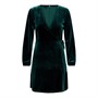 Jacqueline De Yong Robes Jdyvelvy Velvet JRS Wrap LO Femme Vert Bouteille