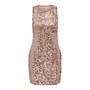 Jacqueline De Yong Robes Jdyglitz S/l JRS LO Femme Doré-Rose