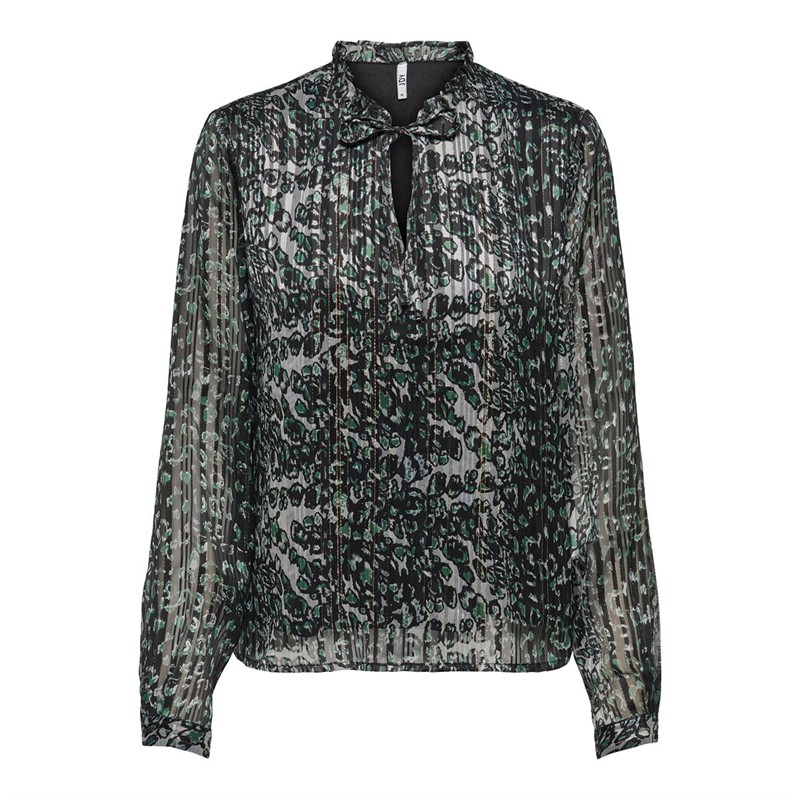 Jacqueline De Yong Hauts Jdyanimala Lurex Wvn Lo Femme Bleu Marine