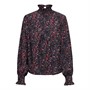 Jacqueline De Yong Dame Jdypernille Highneck Smock WVN LO Overdele Sort