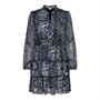 Jacqueline De Yong Robes Jdyanimala Lurex Short Wvn Lo Femme Noir