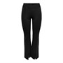 Jacqueline De Yong Pantalons Jdybeauty Mia Slit Flare JRS Pant LO Femme Noir