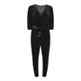 Jacqueline De Yong Dame Jdyalexandra 3/4 JRS Velvet LO Heldragter Sort