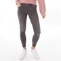 Jacqueline De Yong Womens Sonja Skinny Jeans Grey Denim