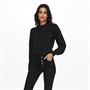 Jacqueline De Yong Dame Rue Pullover Trøjer Sort