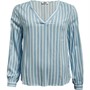 Jacqueline De Yong Dames Women Nico Tops Blauw