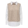 Jacqueline De Yong Hauts Women Andrea Femme Beige Clair