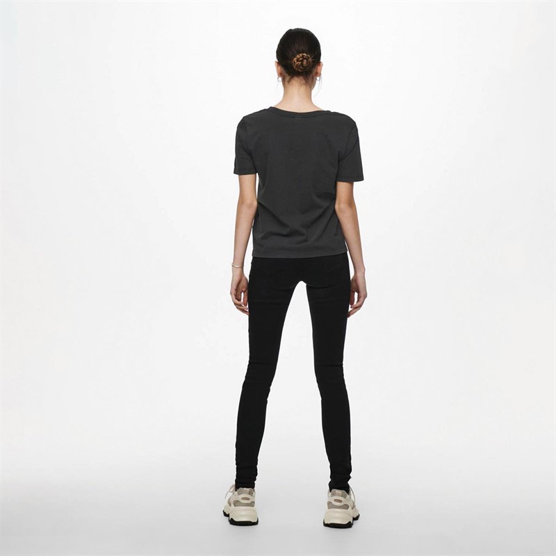 Jacqueline De Yong Dame Farock Overdele Sort