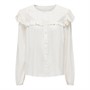 Jacqueline De Yong Dames Women Mie Blousen en overhemden Wit
