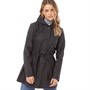 Jacqueline De Yong Womens JDY Shelby Raincoat Black